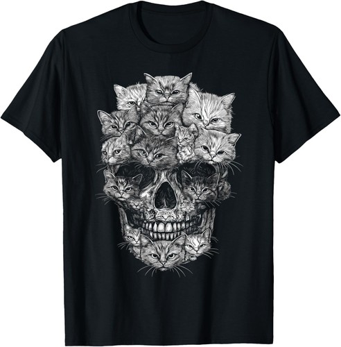 Shirt unisex skull but - unisex, a