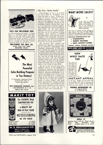 1954 annuncio cartace daily - 1954,
