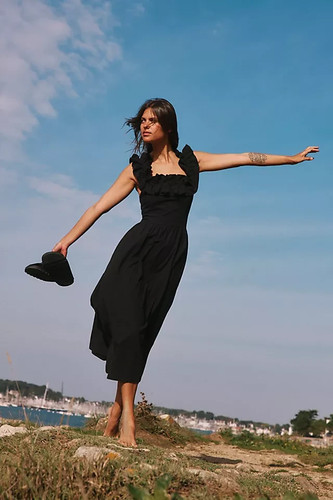 Free people abito - people, ruffle