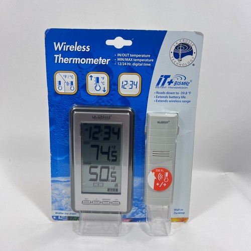 Termometro wireless crosse - termometro,