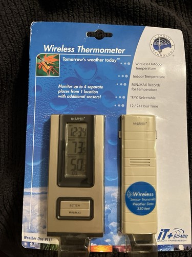 Termometro wireless crosse - termometro,